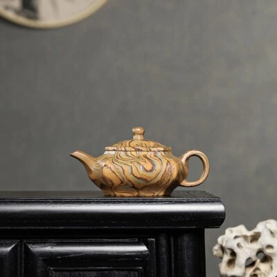 Handmade Tea Pot With Certificate Paper Chinese Yixing Zisha Clay Master Pot New - Image 1 of 4