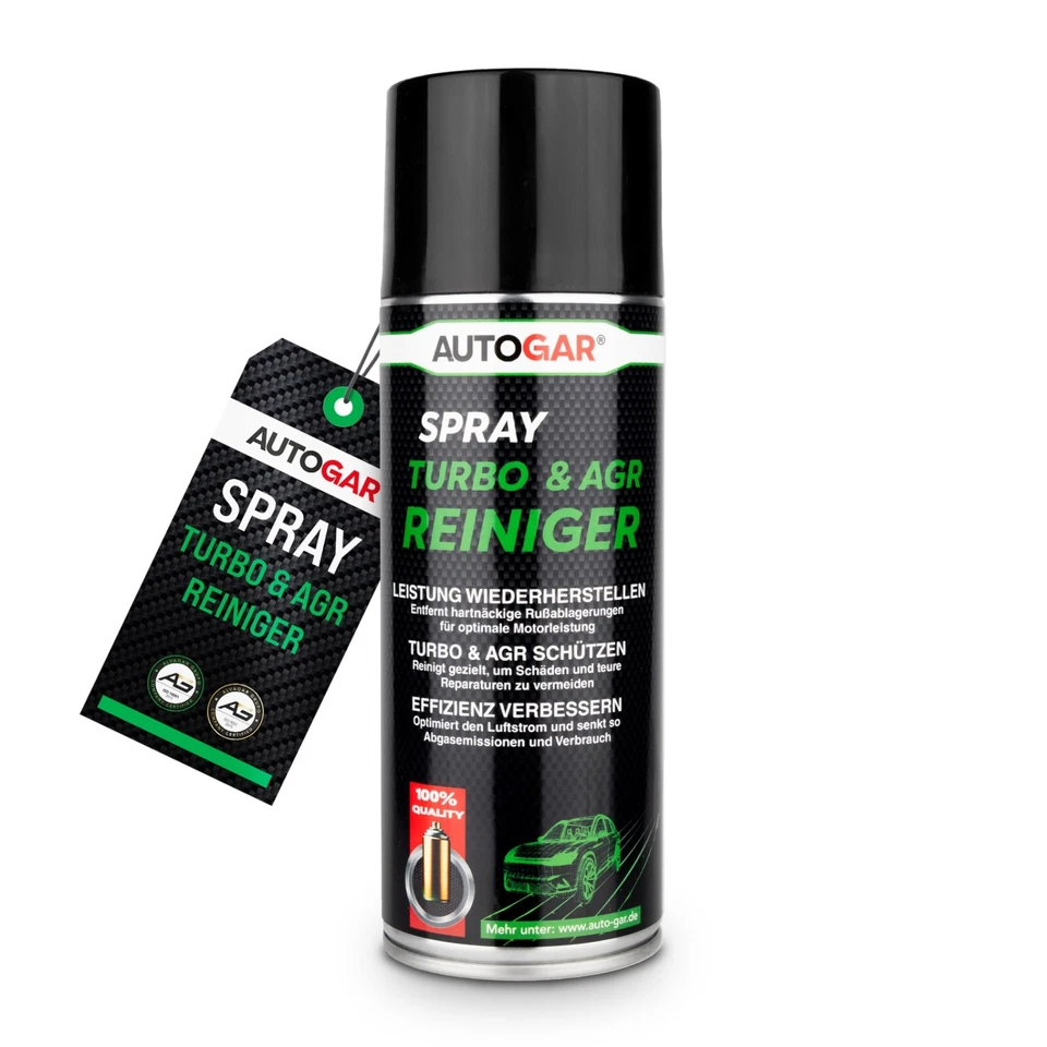 TURBO & AGR REINIGER SPRAY – Motorleistung & Effizienz zurückholen ┃ AUTOGAR®