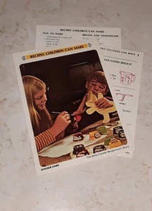 The Betty Crocker Recipe Card Library REPLACEMENT CARD RECIPES CHILDREN CAN MAKE - Picture 1 of 10