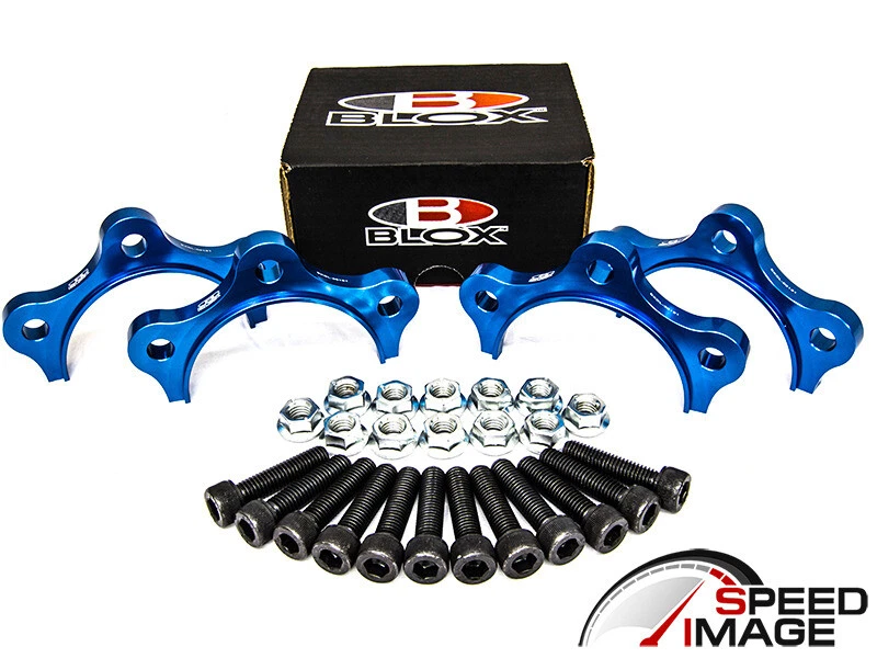 BLOX RACING BLUE DRIVESHAFT HALF SHAFT SPACERS 2000-2009 HONDA S2000 AP1 AP2 - Image 1 of 1