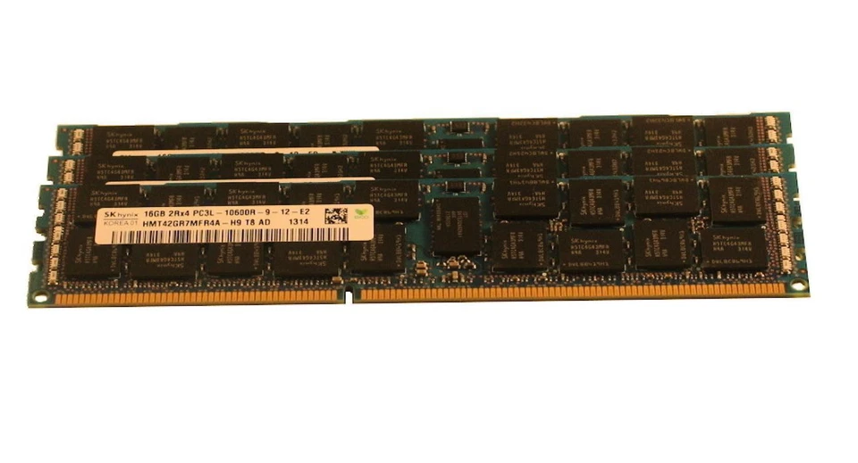 3x 16GB 48GB DDR3 ECC RAM für Apple Mac Pro 4,1 5,1 1600 Mhz PC3-12800R - Bild 1 von 1