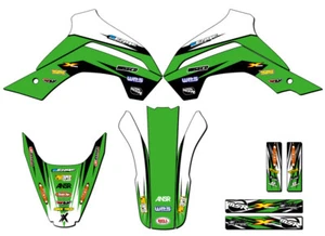 2021-2022 KLX 140 R RL VELOCITY Green Senge Graphics Kit Compatible with - Picture 1 of 10