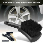 Car Wheel Tire Rim Scrub Nylon Wire Brush Auto Detailing Washing Cleaning Kit