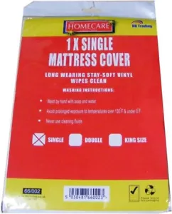PROTECTOR COLCHÓN ACOLCHADO EXTRA IMPERMEABLE FUNDA CAMA AJUSTADA TAMAÑO INDIVIDUAL - Imagen 1 de 4