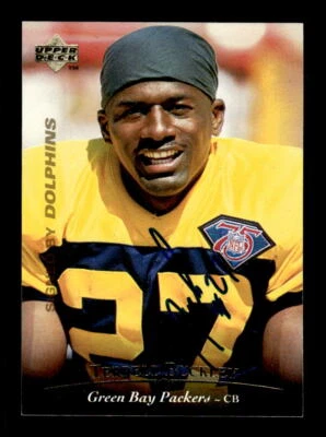 1995 Upper Deck #151 Terrell Buckley HAND SIGNED AUTO - Image 1 of 2