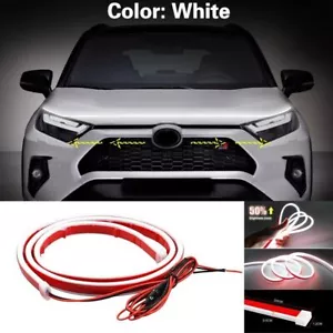 86" Dynamic LED Running Light Front Hood Strip Ambient Lamp For Toyota RAV4 - Picture 1 of 9