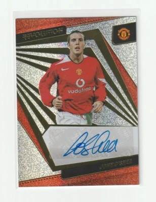 JOHN O'SHEA 2022 Revolution Premier League AUTOGRAPH #A-JOS MANCHESTER UNTIED - Image 1 of 2
