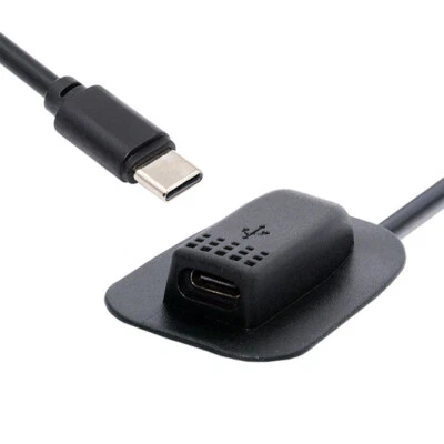 CY 65W Type-C USB-C Extension Charging Cable Male to Female for Backpack Camping - Image 1 of 4