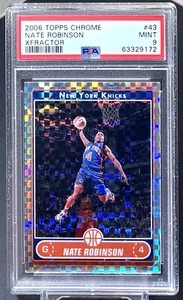 ( /10 ) Nate Robinson 2006-07 Topps Chrome #43 Spud Webb Dunk X-Fractor Knicks - Picture 1 of 3