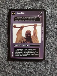 Star Wars CCG Card "Tusken Raider" (Dark Side) - Picture 1 of 2