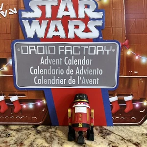 DISNEY STAR WARS ADVENTSKALENDER DROID FACTORY R5 SANTA FIGUR GALAXY'S EDGE EXC - Bild 1 von 2