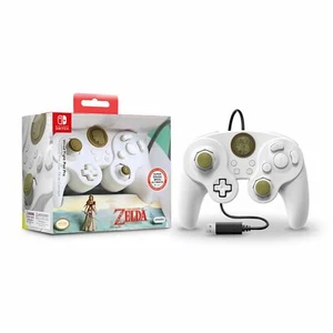 PDP *OFFICIAL* Wired Fight Pad Pro Controller *PRINCESS ZELDA EDITION* (Switch) - Picture 1 of 8