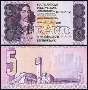 South Africa 5 Rand 1990 1994, UNC, P-119e, Sign 7 - Picture 1 of 3