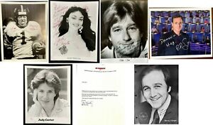 Signed Lot of 7 Comedians - Includes Bob Saget (1956-2022) - ONLY $5.50 EACH