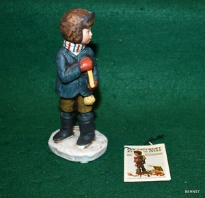NORMAN ROCKWELL FIGURE - SATURDAY EVENING POST COLLECTION - BACK TO SCHOOL - Picture 1 of 8