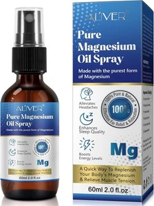 Magnesium Oil Spray, 60ml Topical Oils Pure Magnesiums Oilz... - Picture 1 of 9
