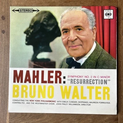 Mahler: Symphony No. 2 'Resurrection' - Walter **CBS SBRG 72052/3 ED1 2LP** - Image 1 of 4