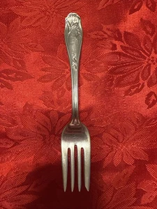 Antique Silver Plate Salad Forks Set Of 4 Pattern: Two (Silverplate) by Purity - Picture 1 of 16
