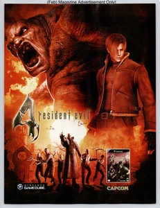 Resident Evil 4 Nintendo GameCube Capcom Horror Action 2005 Werbung - Bild 1 von 5