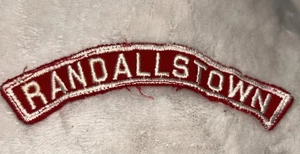 Media tira Randallstown roja y blanca Boy Scout Community - Imagen 1 de 2