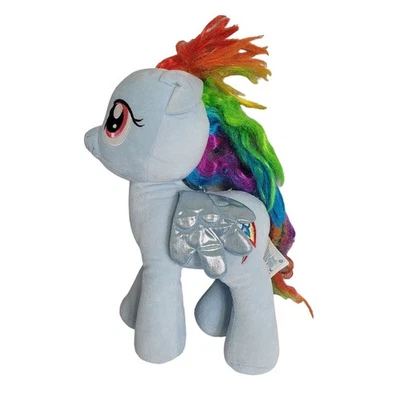 Juguete de dibujos animados My Little Pony Build A Bear Rainbow Dash Horse 15" Foto 1 de 4