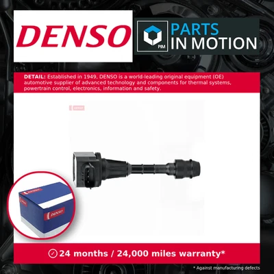 Ignition Coil fits NISSAN MICRA K12 1.4 2003 on CR14DE Denso 22448AX001 Quality - Image 1 of 4
