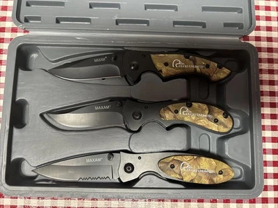 Conjunto de facas Ducks Unlimited - Imagem 1 de 3