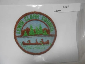 LEWIS CLARK COUNCIL PATCH  B309 - Picture 1 of 1