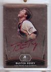 2012 Bowman Platinum Buster Posey Purely Platinum Red Auto 1/1!!