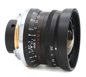 Light Lens Lab 28mm f/2.8 9-Element Black Paint (Leica M-Mount) Lens NEW - Picture 1 of 19