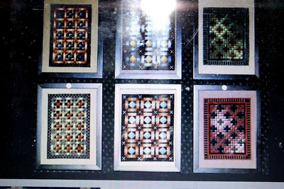 Told In A Garden Cross Stitch Patter Amish Shadow Quilts - Image 1 of 2