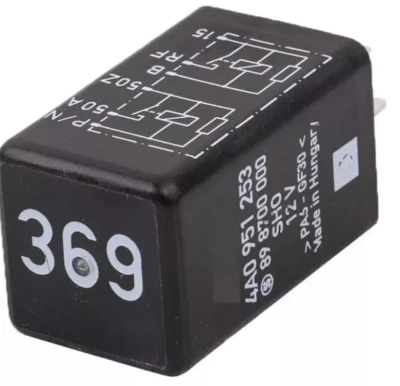 Relay #369 Electrical Double Fit For Audi A4 S4 A6 S6 A8 S8 Quattro 4A0951253 - Image 1 of 2