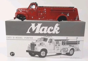 First Gear 1960 Mack B-Model Fire Pumper Truck 1/34 Painted CFD #87 Missing Part - Picture 1 of 12