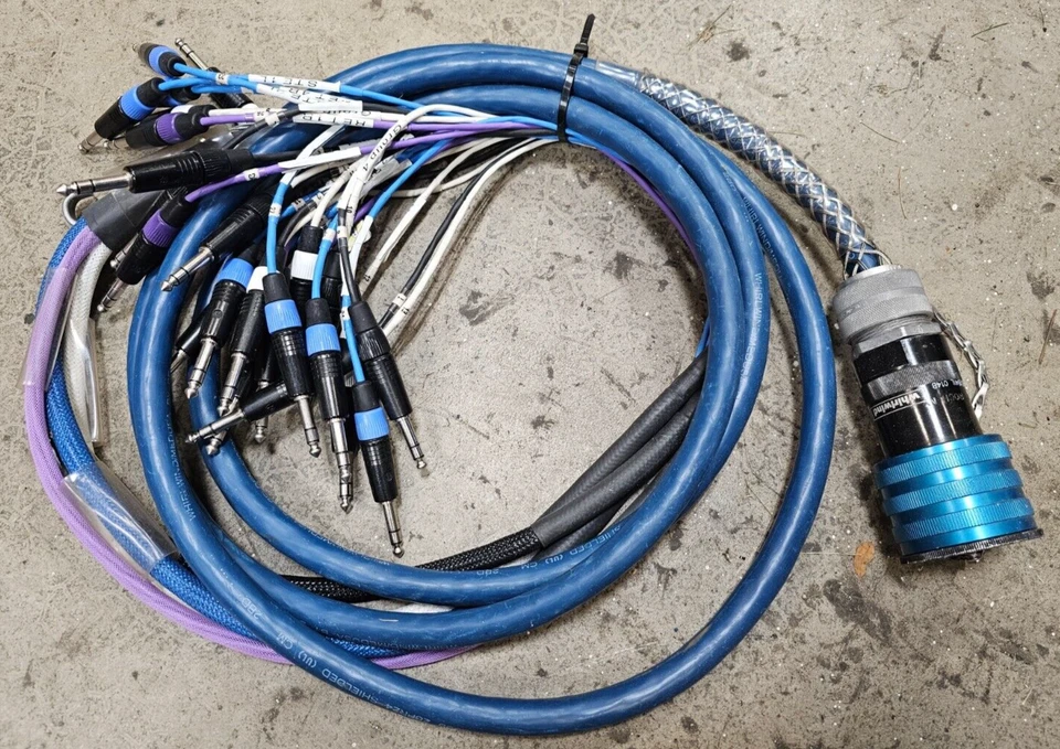 Whirlwind W6IRP to Fan Out- 28 channel XLR & TRS- 10' long - Image 1 of 4