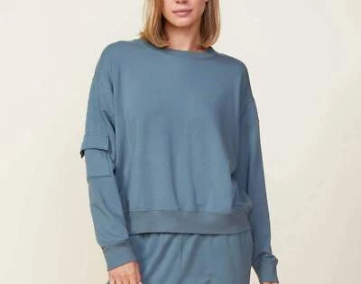 Sudadera con bolsillo Monrow Patch 4B 984 Foto 1 de 4