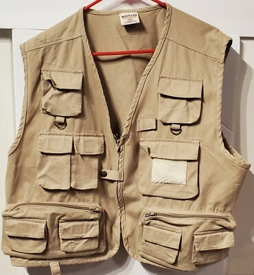 Magellan Sportswear Fly Fishing Vest Khaki XXL - Image 1 of 3