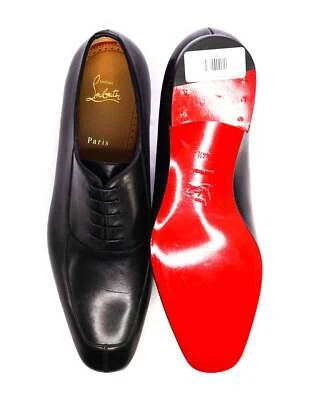 $1,250 CHRISTIAN LOUBOUTIN - *LAFITOCH* Negro Lthr Oxford EE. UU. 11.5 (44.5 UE) Foto 1 de 4