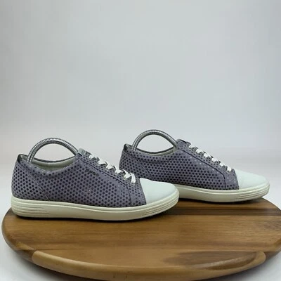 Женские повседневные замшевые кроссовки для гольфа Ecco Hydromax фиолетовый размер ЕС 39 - Изображение 1 из 4