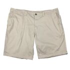 5.11 Tactical Aramis Shorts Mens 42 Stone Flat Front Chino Stretch Cotton Canvas