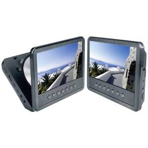 Reflexion DVD 7052 Kopfstützen DVD-Player mit 2 Monitoren Bilddiagonale=17.8 cm