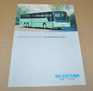 Folleto de autobús Neoplan Euroliner 2004 ómnibus - Imagen 1 de 4