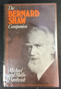 The Bernard Shaw Companion by Michael and Mollie Hardwick, 1974 HCDJ, Ex-Library - Picture 1 of 6