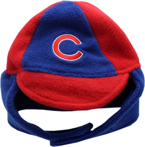 Chicago Cubs Kids Knit Hat Helmet C Logo Block 12600 Cover
