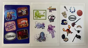 Disney Aufkleber Blatt Menge Hannah Montana Autos Piraten High School musikalischer Gepard - Bild 1 von 8