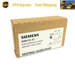 Free Tax 6ES7952-1AH00-0AA0 Siemens 6ES79521AH000AA0 Memory Card 256KB Expedited - Picture 1 of 6