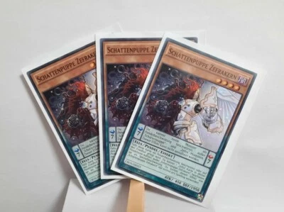 Yugioh! CROS-DE023 3x Playset Schattenpuppe Zefrakern Near Mint Common 95401059 - Bild 1 von 3