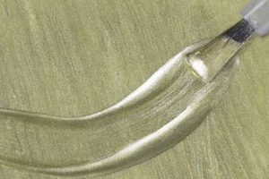 Jolifin LAVENI 3in1 Shellac - satin pearl green 10ml - Bild 1 von 8