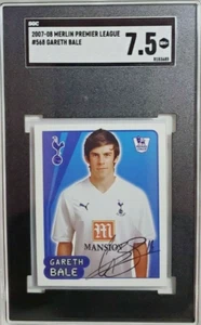 Pegatina de novato Gareth Bale 2007 Merlin Premier League #568 radiocontrol sgc 7,5 casi nuevo + Gales - Imagen 1 de 2