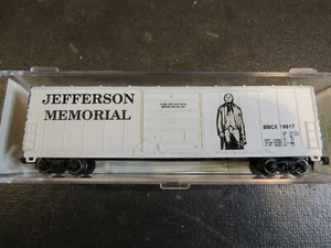 N - BevBel 22007 - 50' Evans Box Car, Jefferson Memorial     NIB - Picture 1 of 2