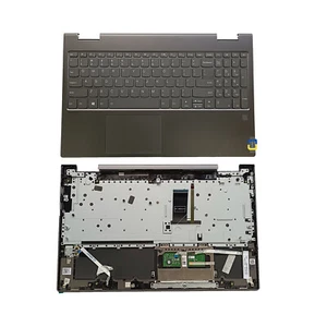 For Lenovo Yoga C740-15IML Palmrest W/Backlit US Keyboard Touchpad 5CB0U43820 - Picture 1 of 10
